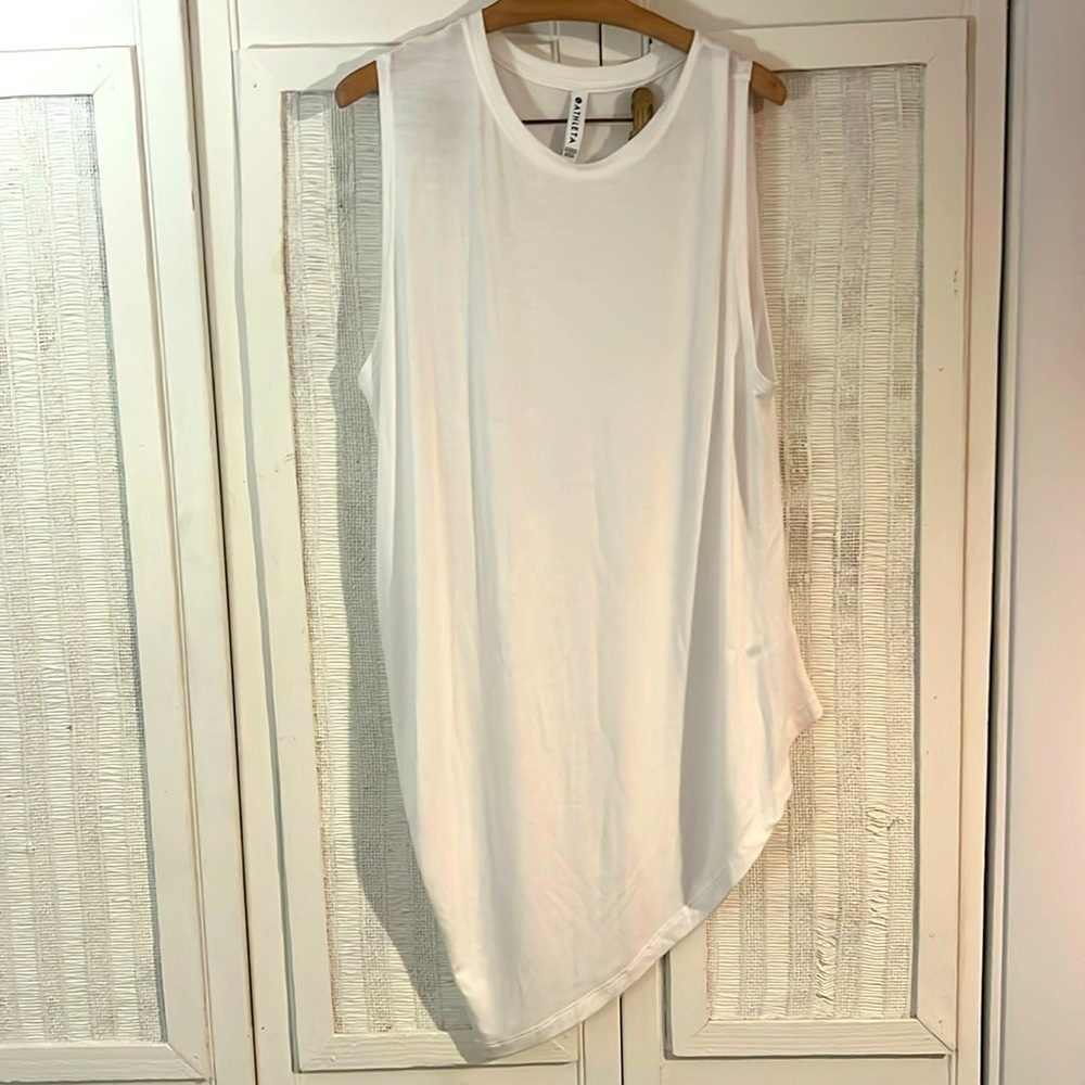 Athleta Cloudlight Restore Tank tunic NWOT Sz XL - Picture 2 of 6